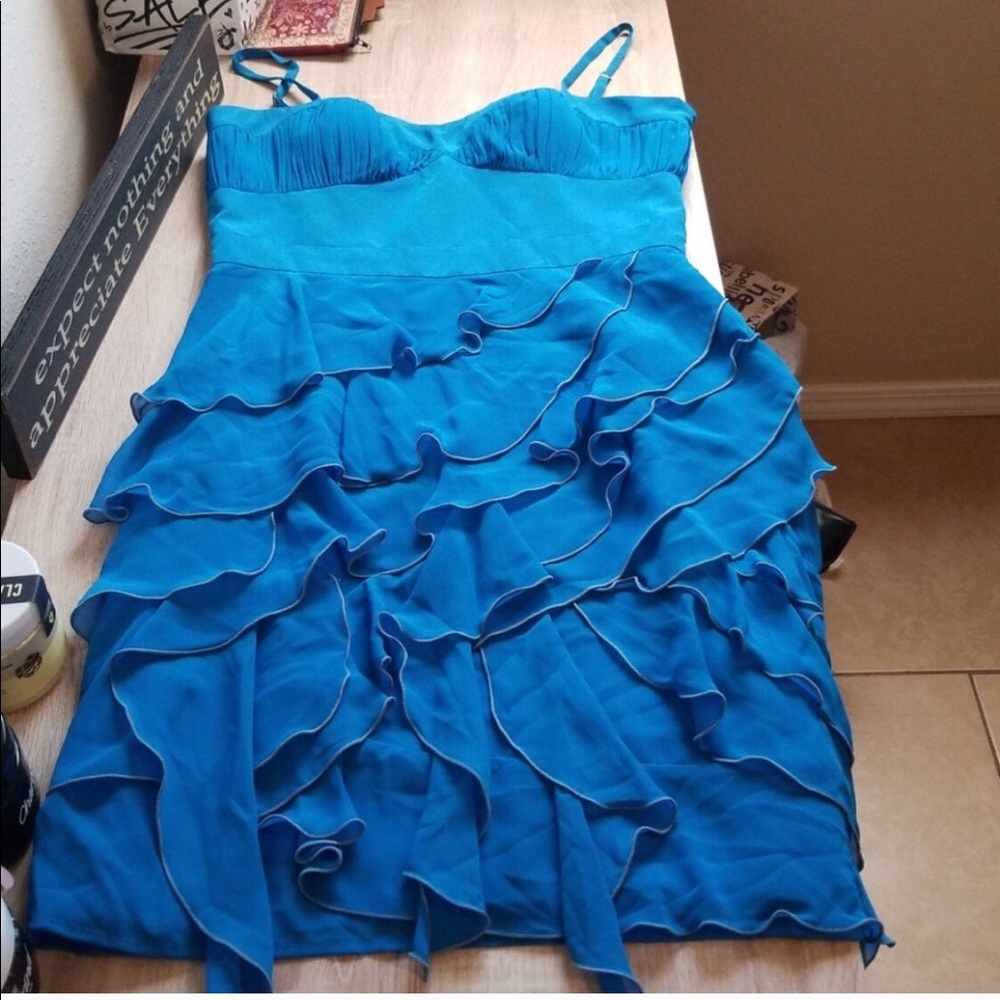 Guess ruffled dress